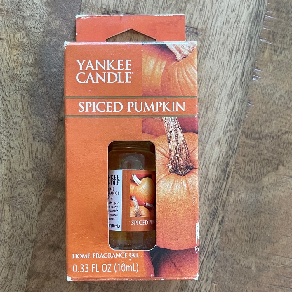 Yankee Candle Spiced Pumpkin Home Fragrance Oil